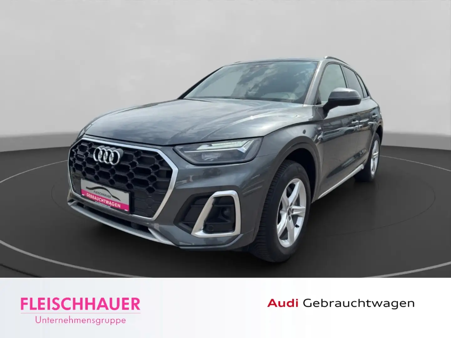 Audi Q5 40 TDI quattro 2xS-Line AssPaket Business Smartpho Grau - 1
