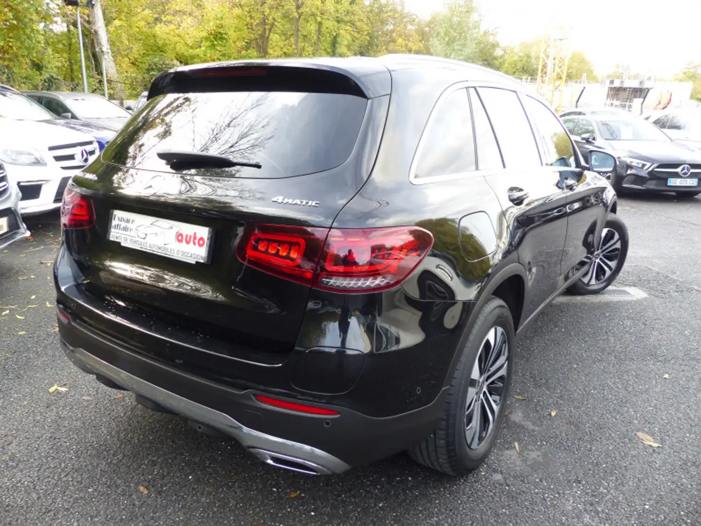 Mercedes-Benz GLC 300 300 E 211+122CH AVANTGARDE LINE 4MATIC 9G-TRONIC EURO6D-T-EVAP-ISC Noir - 2