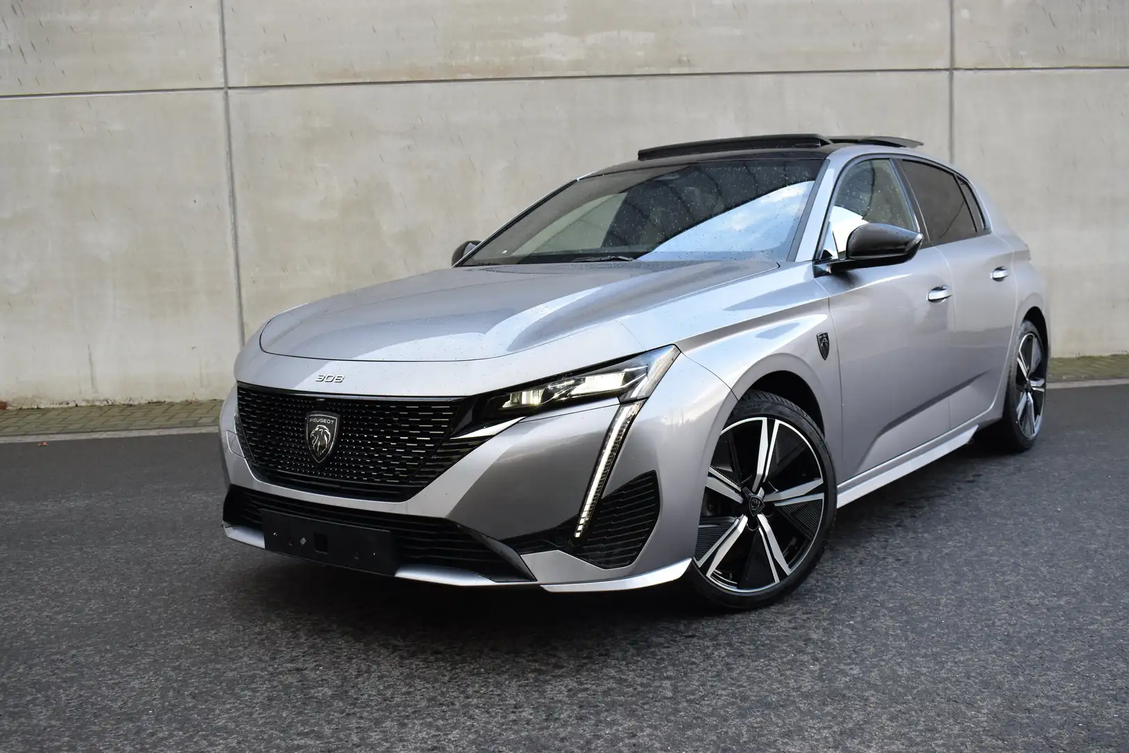 Peugeot 308 1.2 GT S&S EAT8 * Pano * Nieuw Riem - Courroie Argent - 1