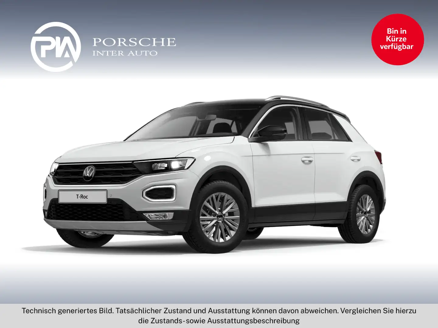Volkswagen T-Roc Design TSI Weiß - 1
