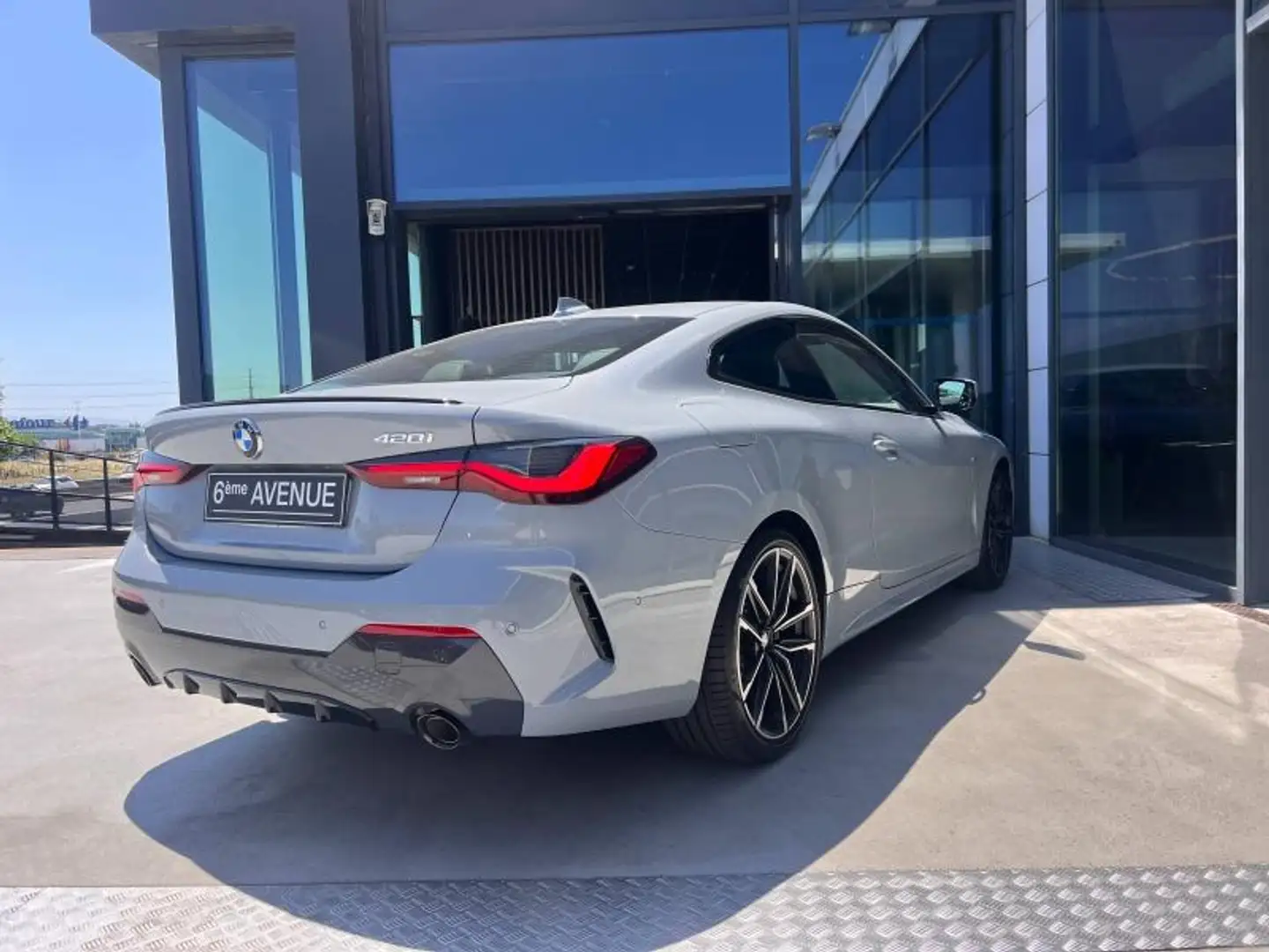 BMW 420 420iA 184ch M Sport Gris - 2