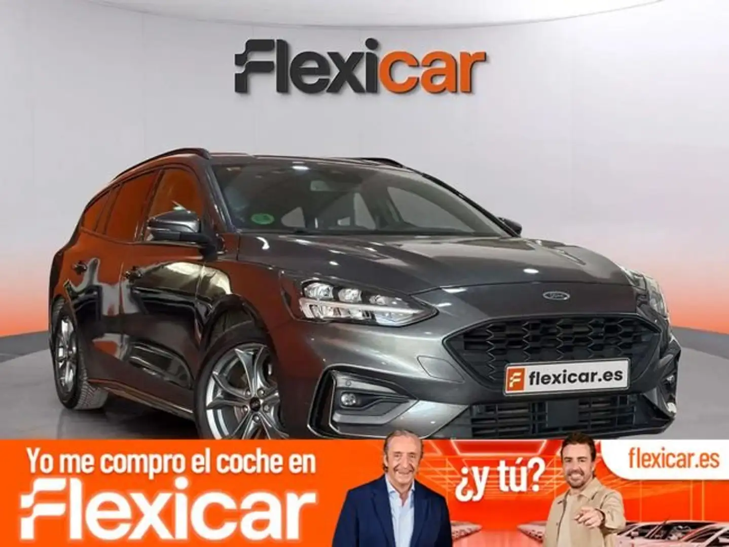 Ford Focus 1.0 Ecoboost ST Line 125 Gris - 1