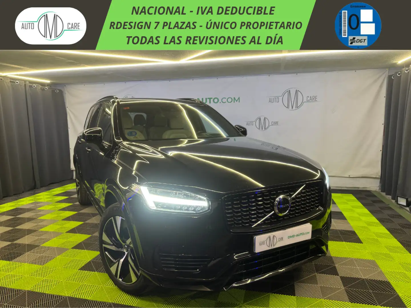 Volvo XC90 T8 Twin Recharge R-Design AWD Aut. Noir - 1