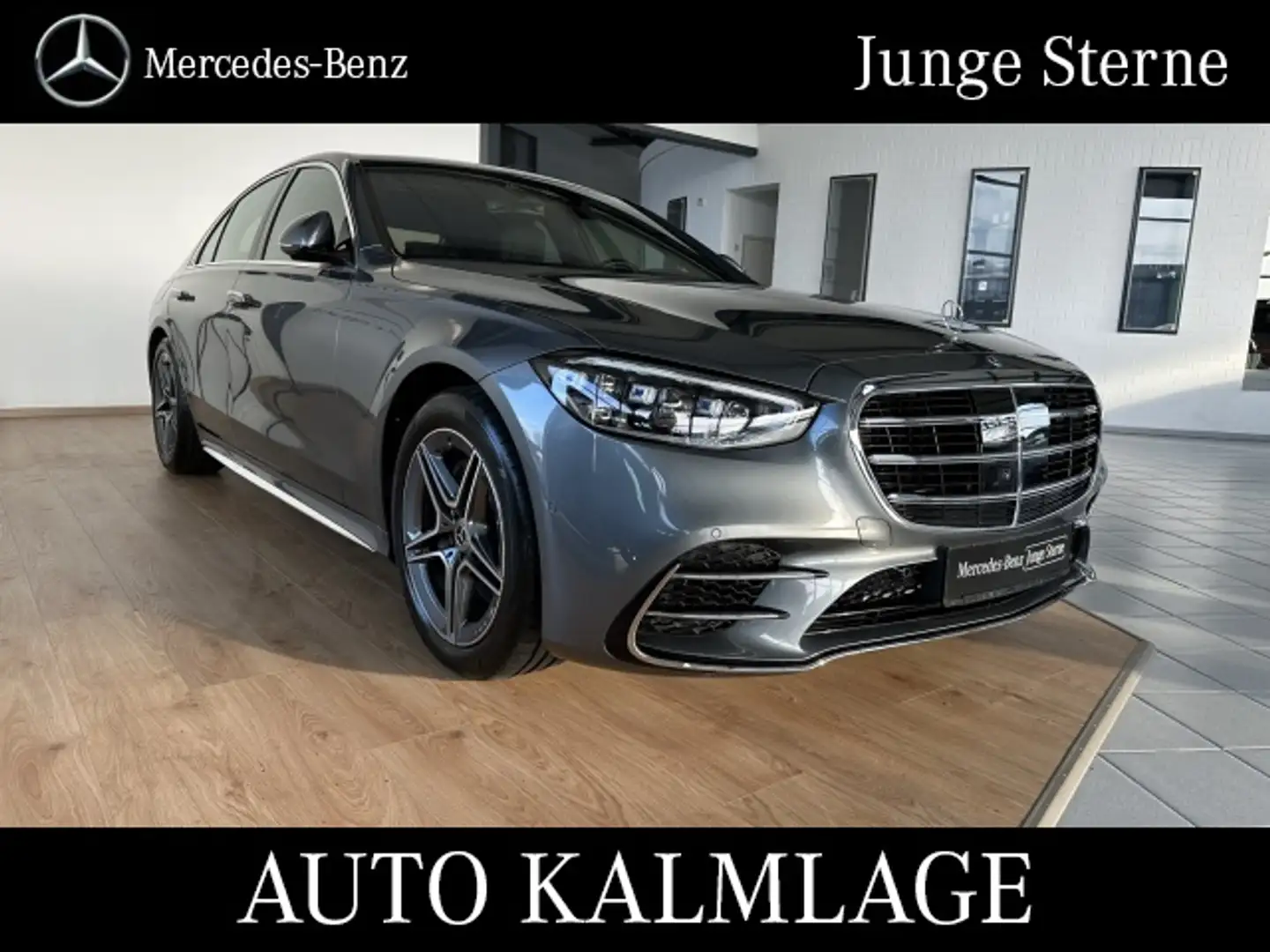 Mercedes-Benz S 580 S 580 4M AMG PANORAMA+360°+DISTRONIC+HEAD-UP Navi Gris - 1