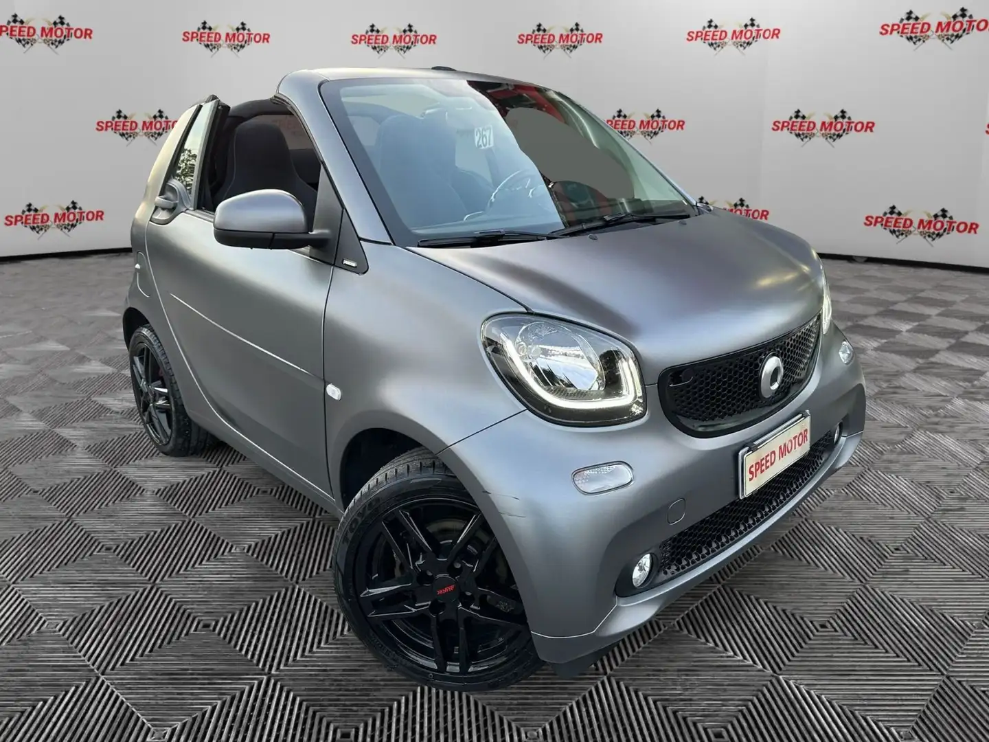 smart forTwo fortwo 90 twinamic Cabrio Passion, PRONTA CONSEGN Grigio - 1
