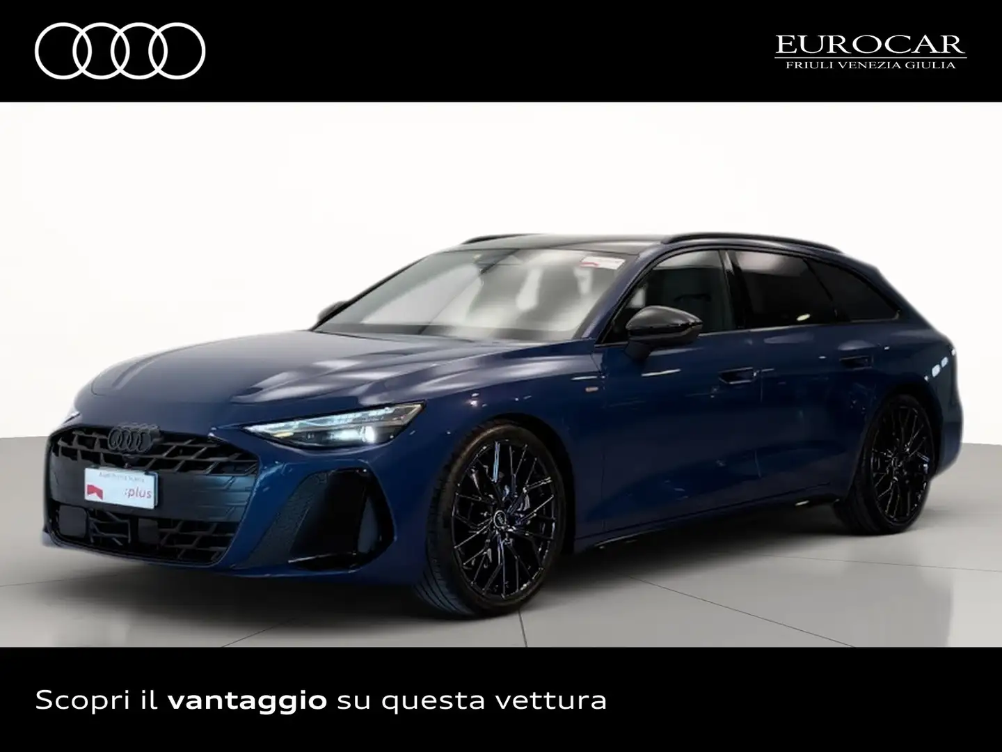 Audi A6 avant 2.0 tdi mhev + s line edition quattro s-tron Blauw - 1