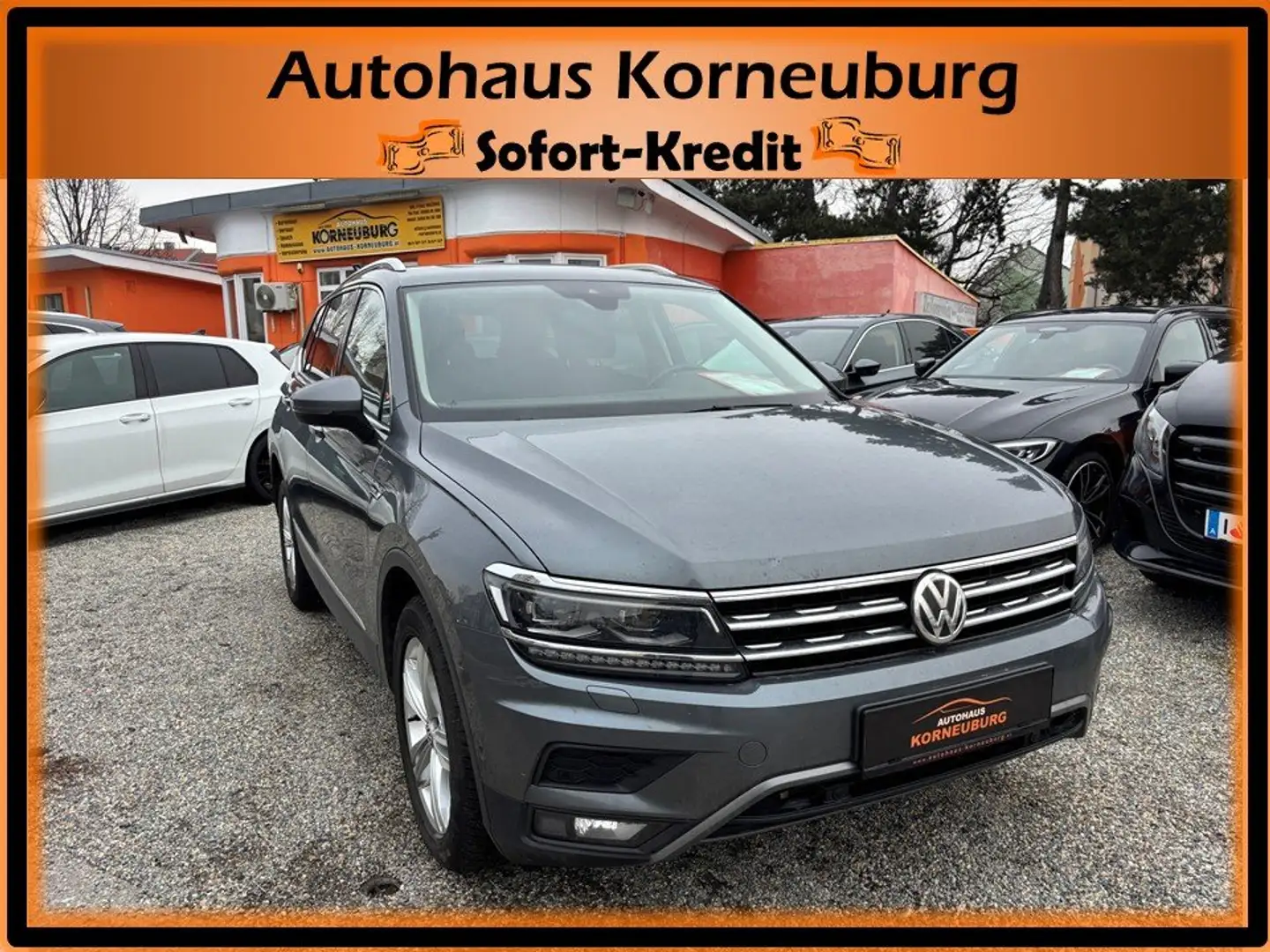 Volkswagen Tiguan Allspace DSG*Highline*1.Besitz*Leder*Massagesitz*Allrad*AHV Grau - 1