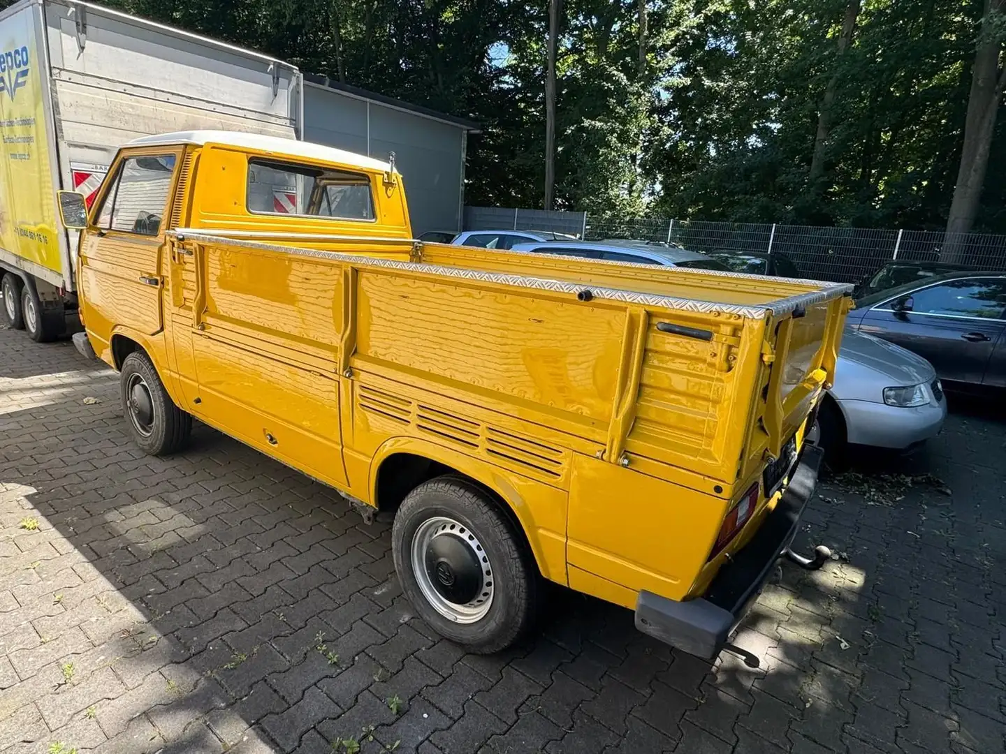 Volkswagen T3 Pritsche Oldtimer H Kennzeichen Gelb - 1