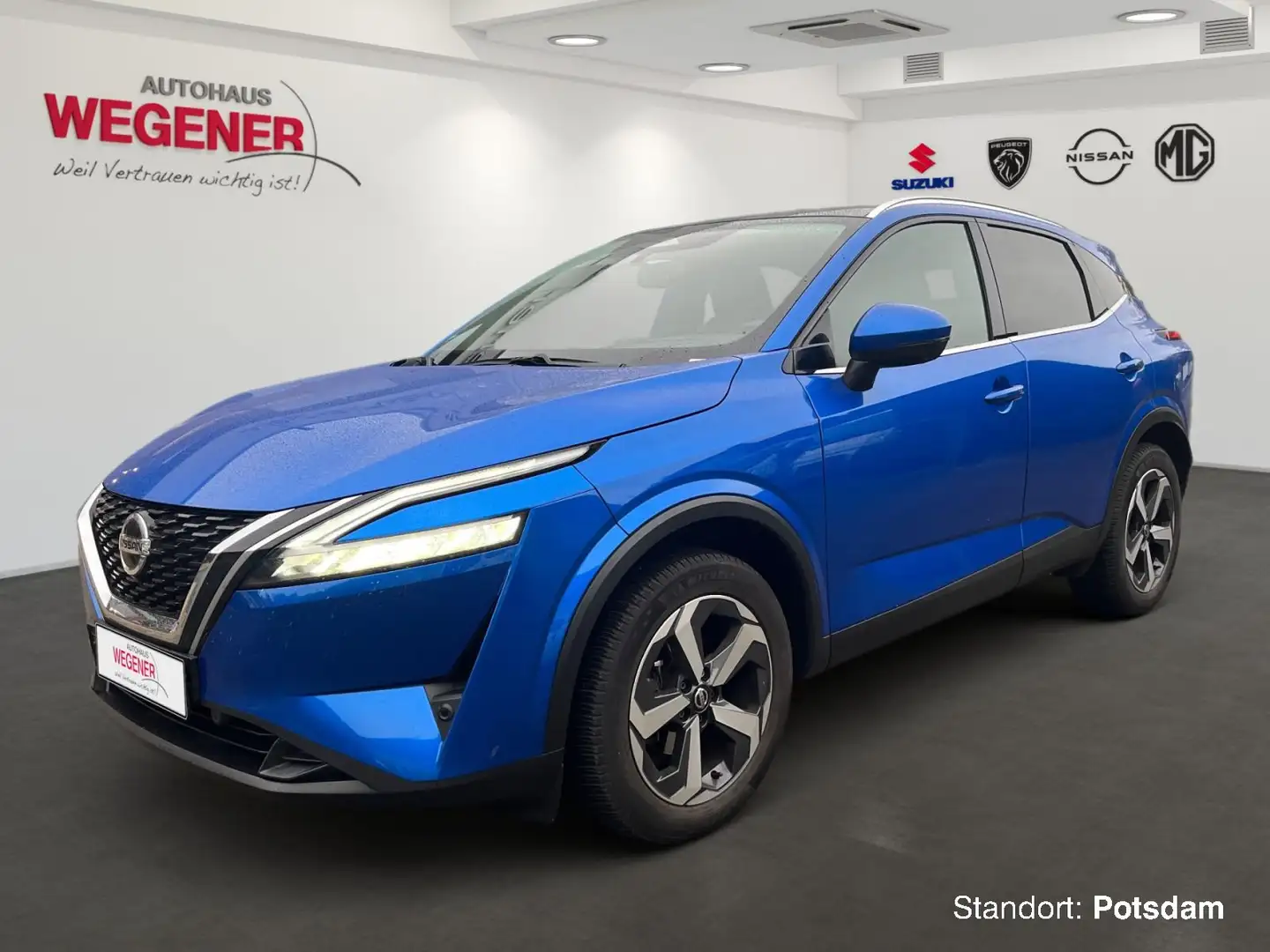 Nissan Qashqai QASHQAI 1.3 MHEV Premier Edition LED NAVI KAMERA Bleu - 1