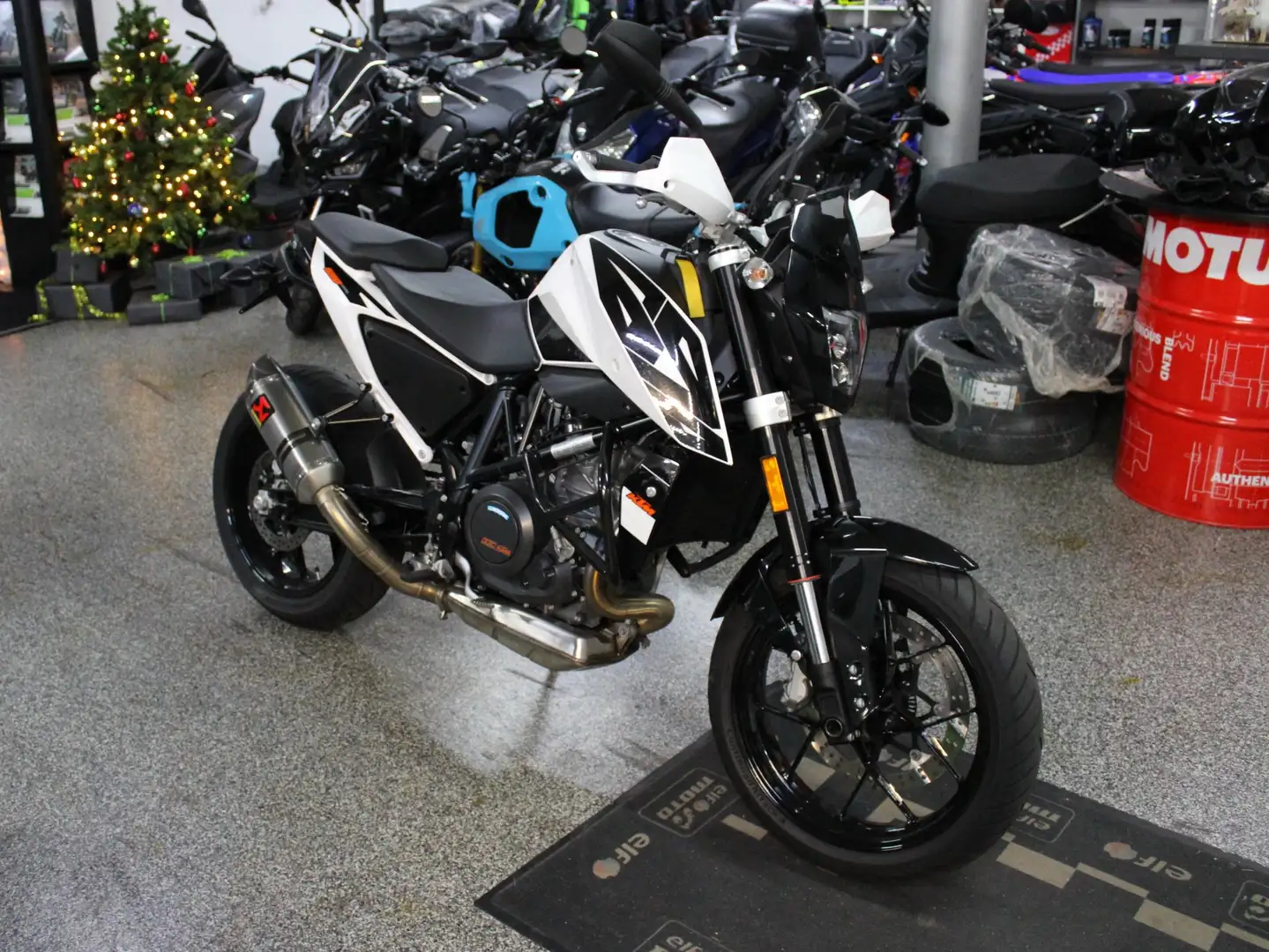 KTM 690 Duke Biały - 1