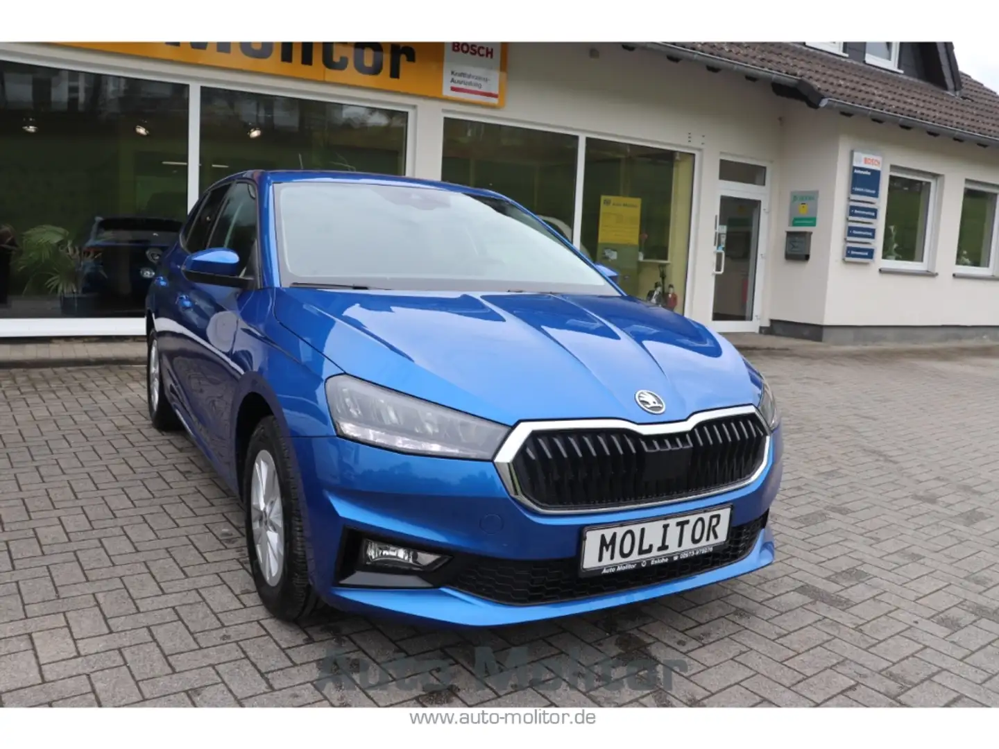Skoda Fabia 1,0TSI 85KW digitales Cockpit LED Sperrdiff. Apple Blau - 2
