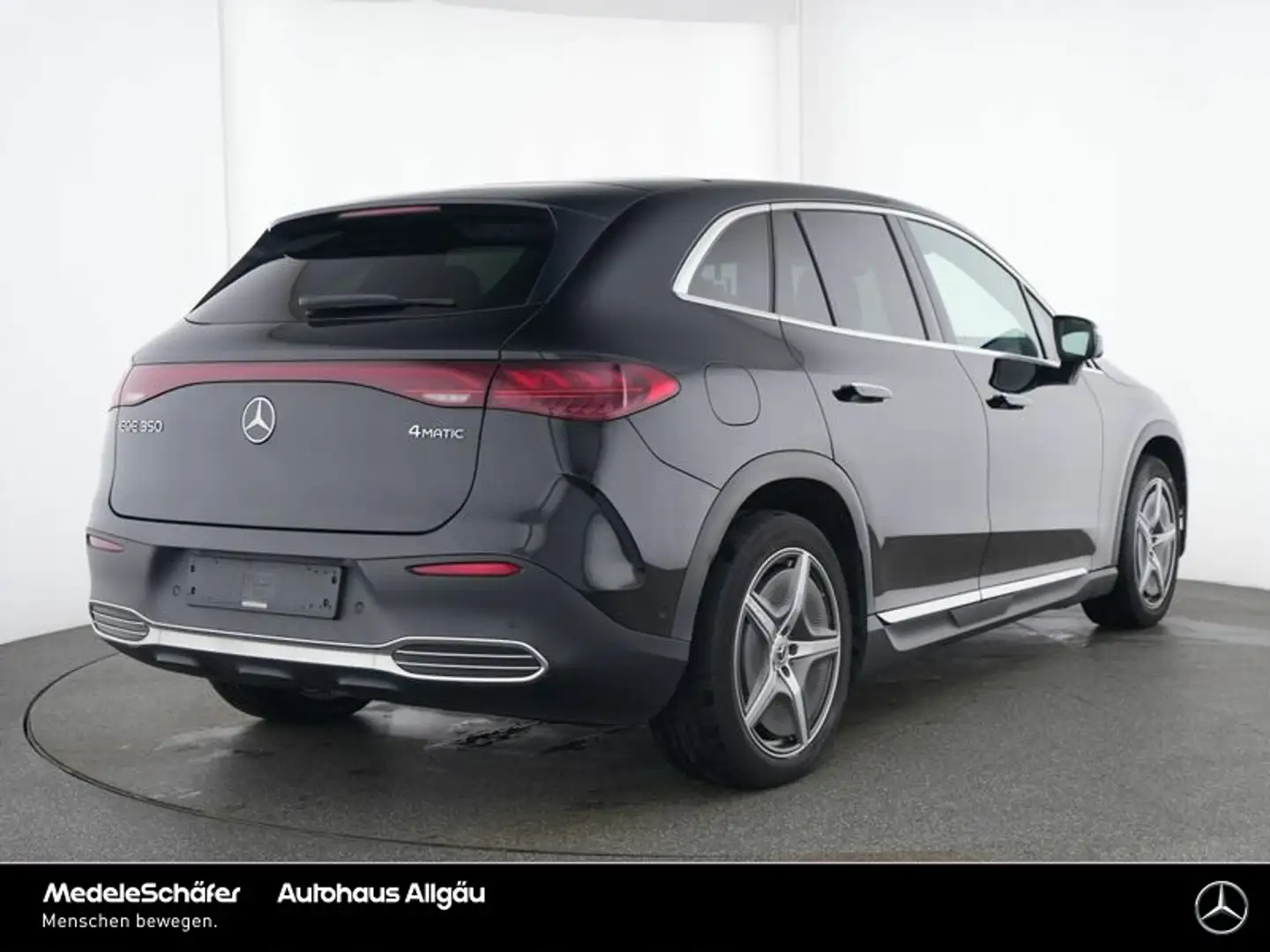 Mercedes-Benz EQE SUV EQE SUV 350 4M AMG Premium 20" AHK 360° 22kW Dist Schwarz - 2