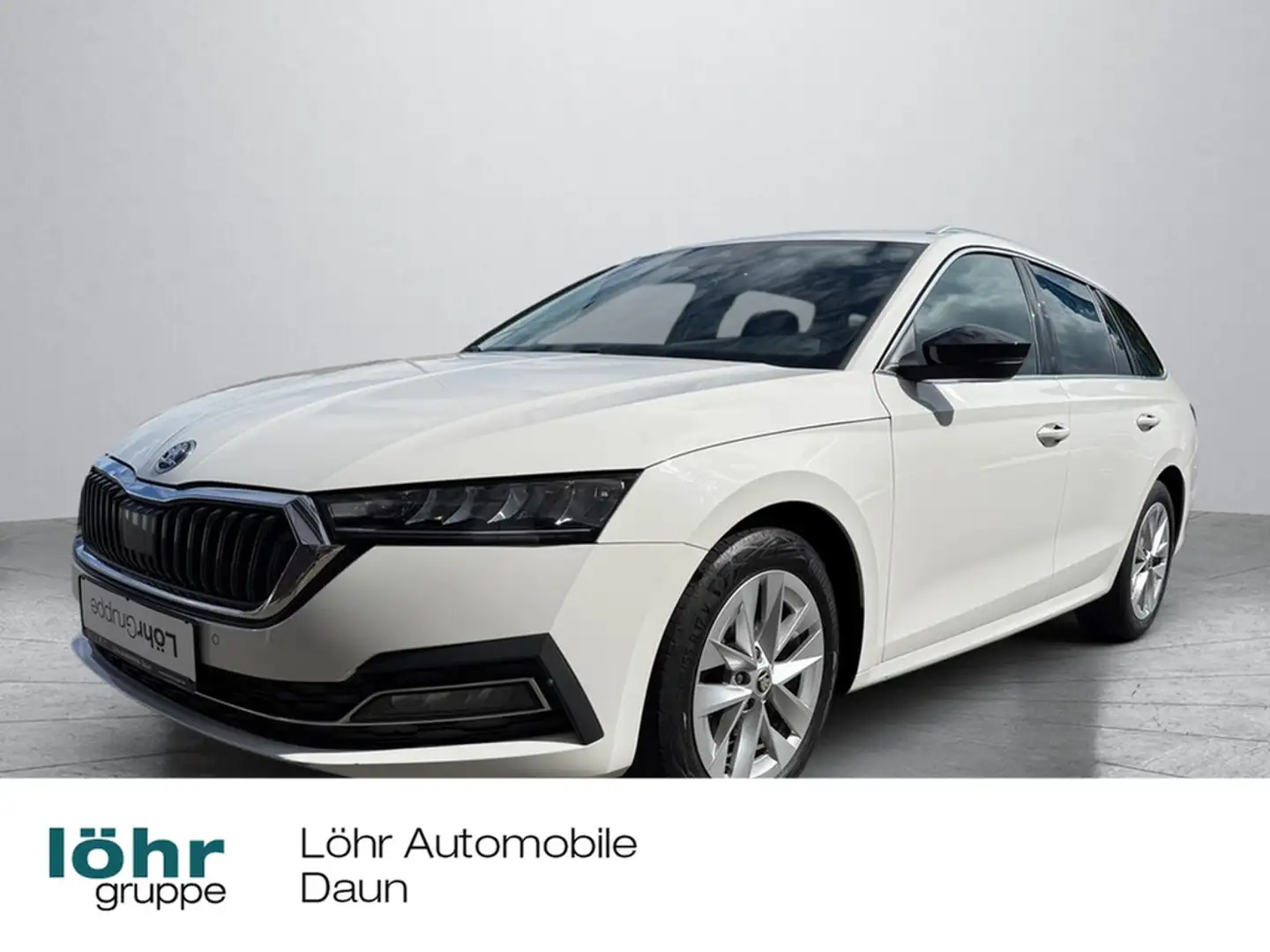 Skoda Octavia Combi 2,0 TDI DSG Weiß - 1