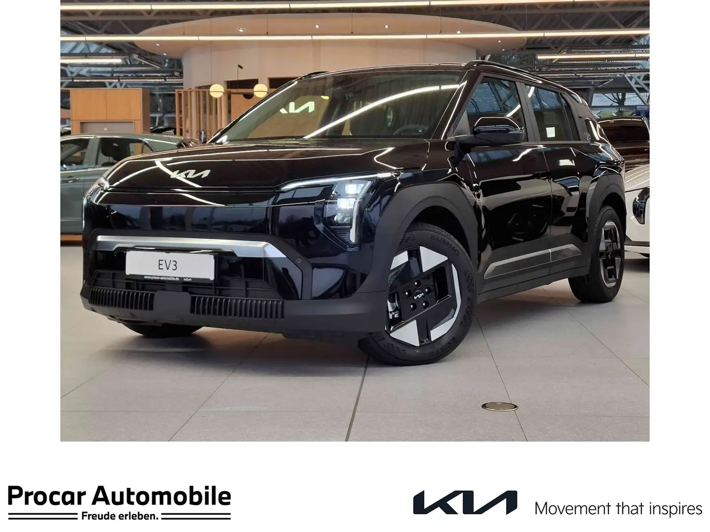 Kia EV3 58,3 KWH EARTH DAB + LED+KLIMAAUT. Černá - 1