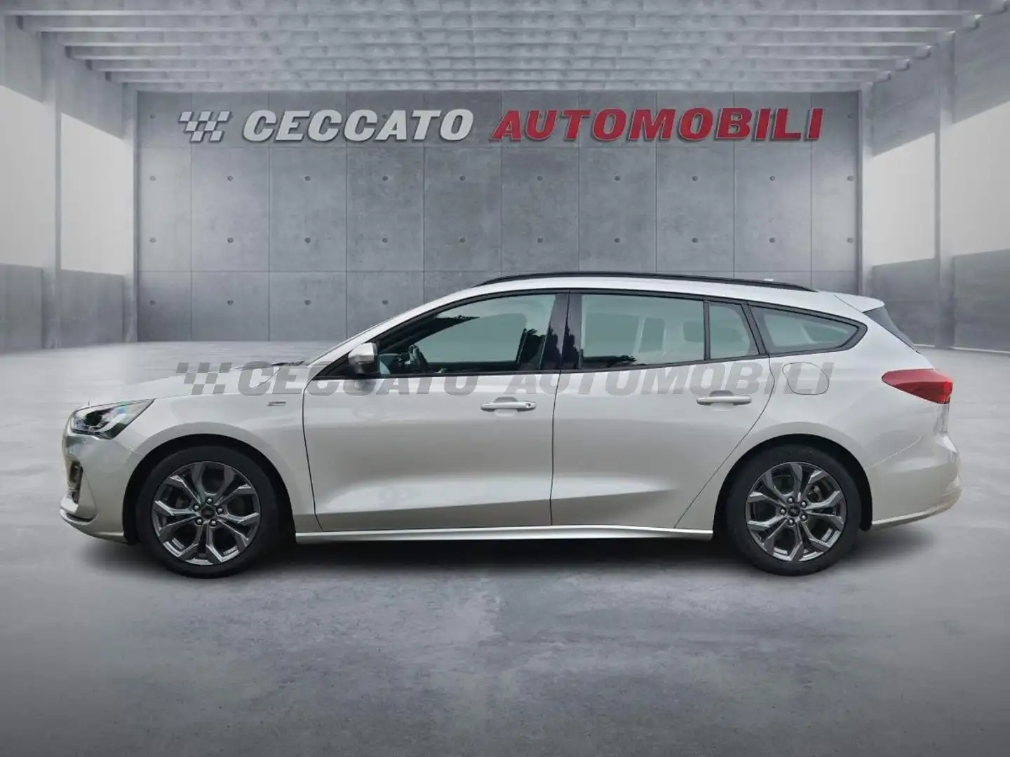 Ford Focus Focus SW 1.5 ecoblue ST-Line 115cv auto Argent - 2