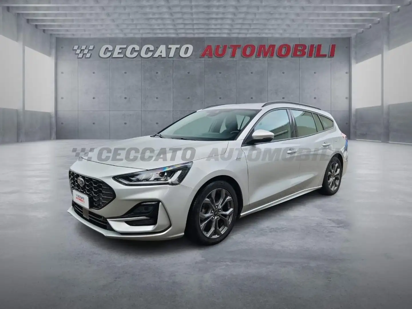 Ford Focus Focus SW 1.5 ecoblue ST-Line 115cv auto Argent - 1