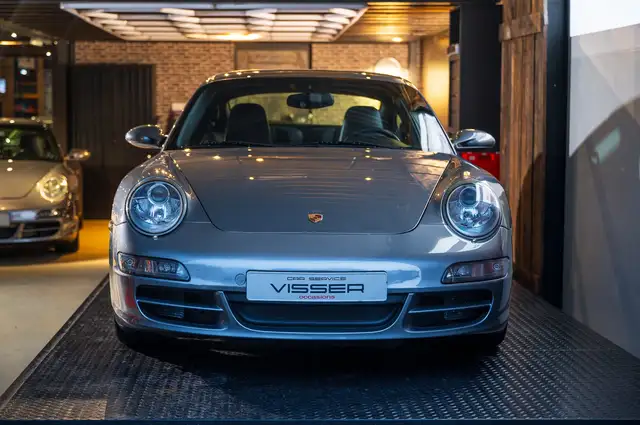 Porsche 997 3.8 Carrera S Sealgrau-metallic handgeschakeld