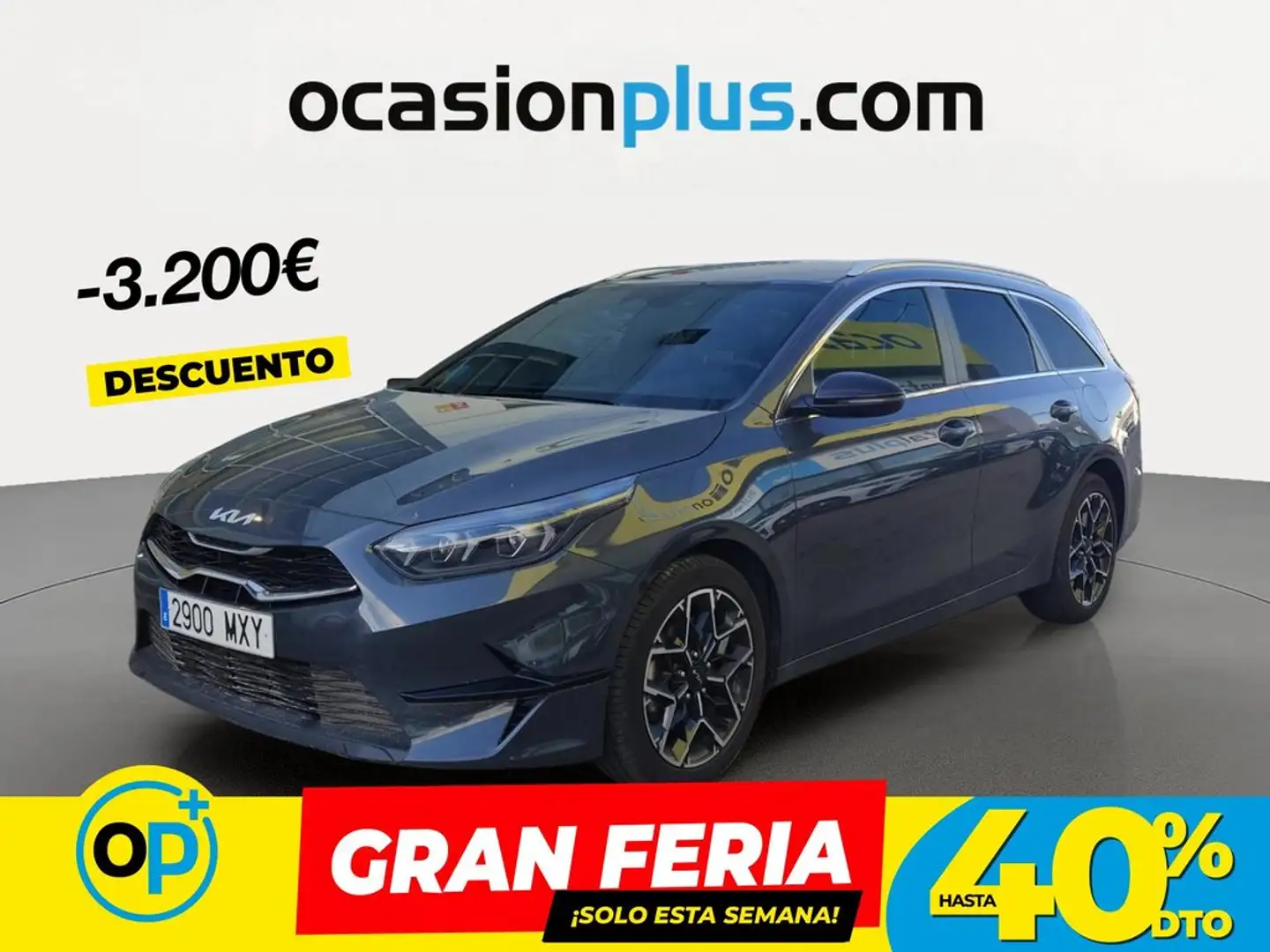 Kia Ceed / cee'd Tourer 1.0 MHEV Style Edition DCT 100 Gris - 1