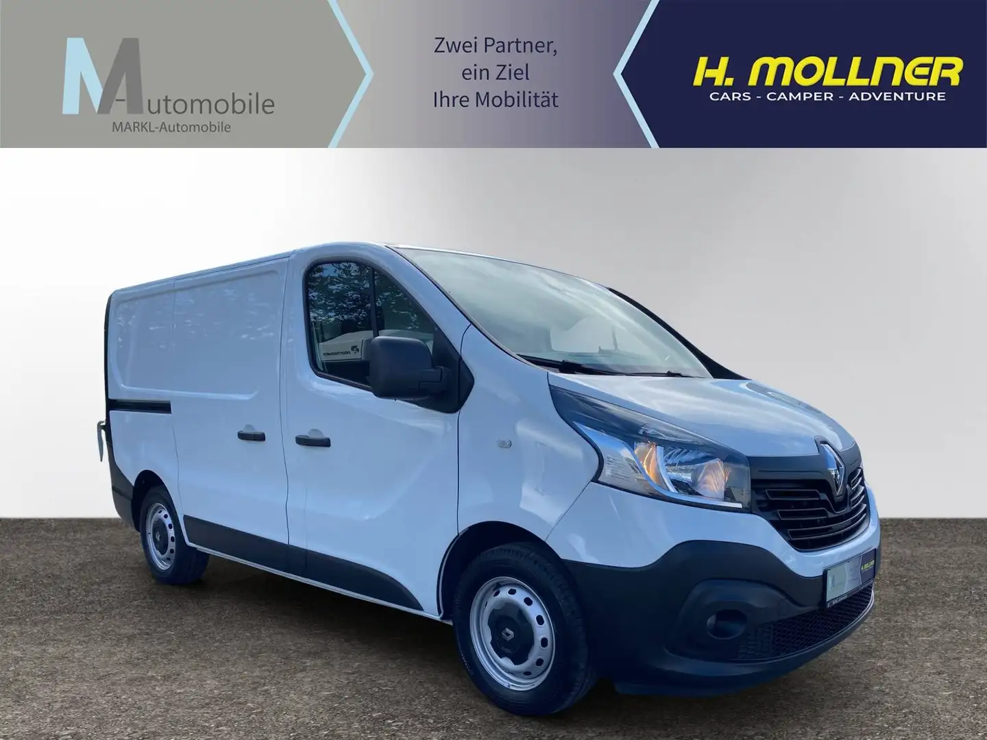 Renault Trafic L1H1 2,7t Klima-Navi-Ust ausweisbar Weiß - 1