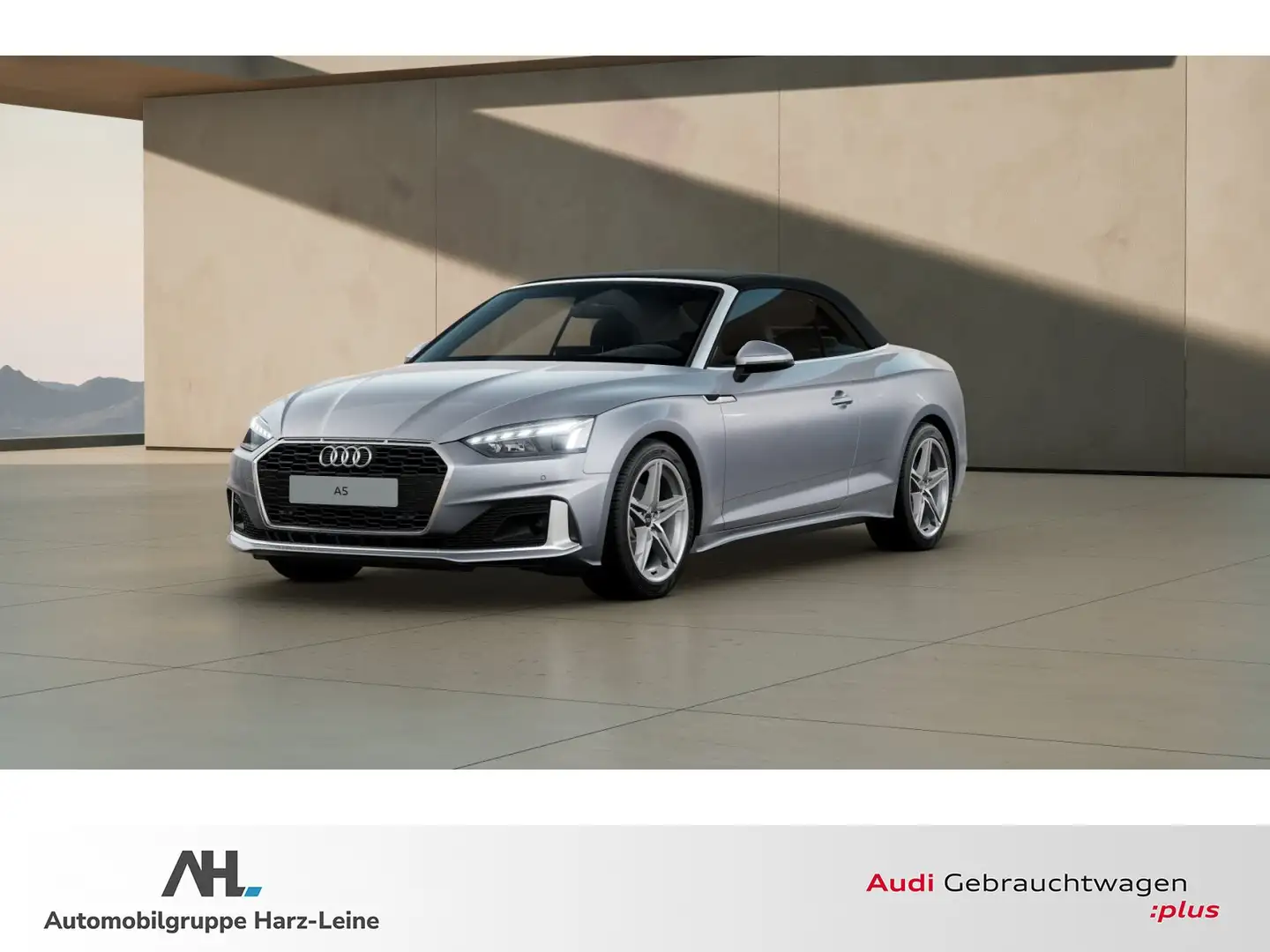 Audi A5 Cabriolet 35 TDI advanced AHK Matrix LED Smartphon Silber - 1