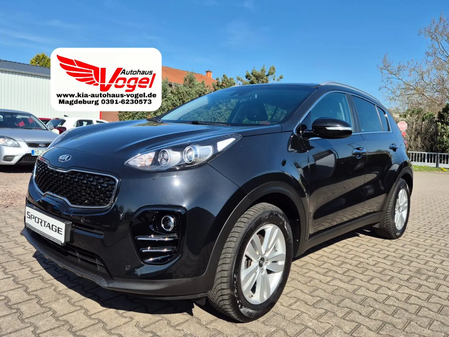 Kia Sportage 1.6 GDi 132 Dream Team Premium+ 2WD Leder Noir - 1