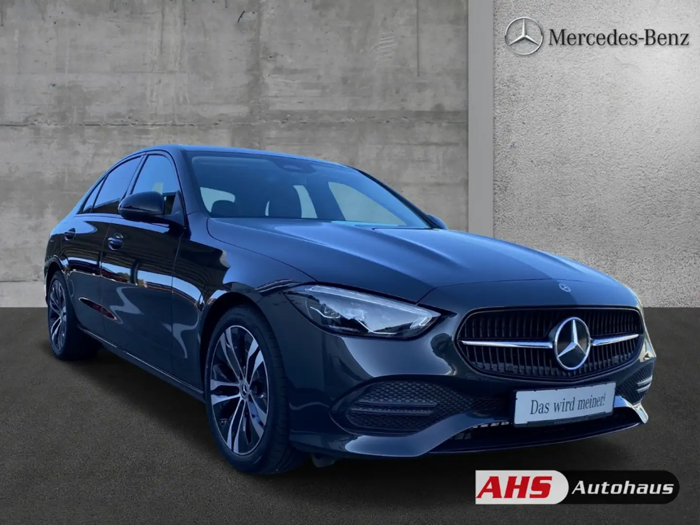 Mercedes-Benz C 180 AVANTGARDE+NIGHT+LED+AHK+MBUX+NAVI+SHZ+18'' Gris - 2