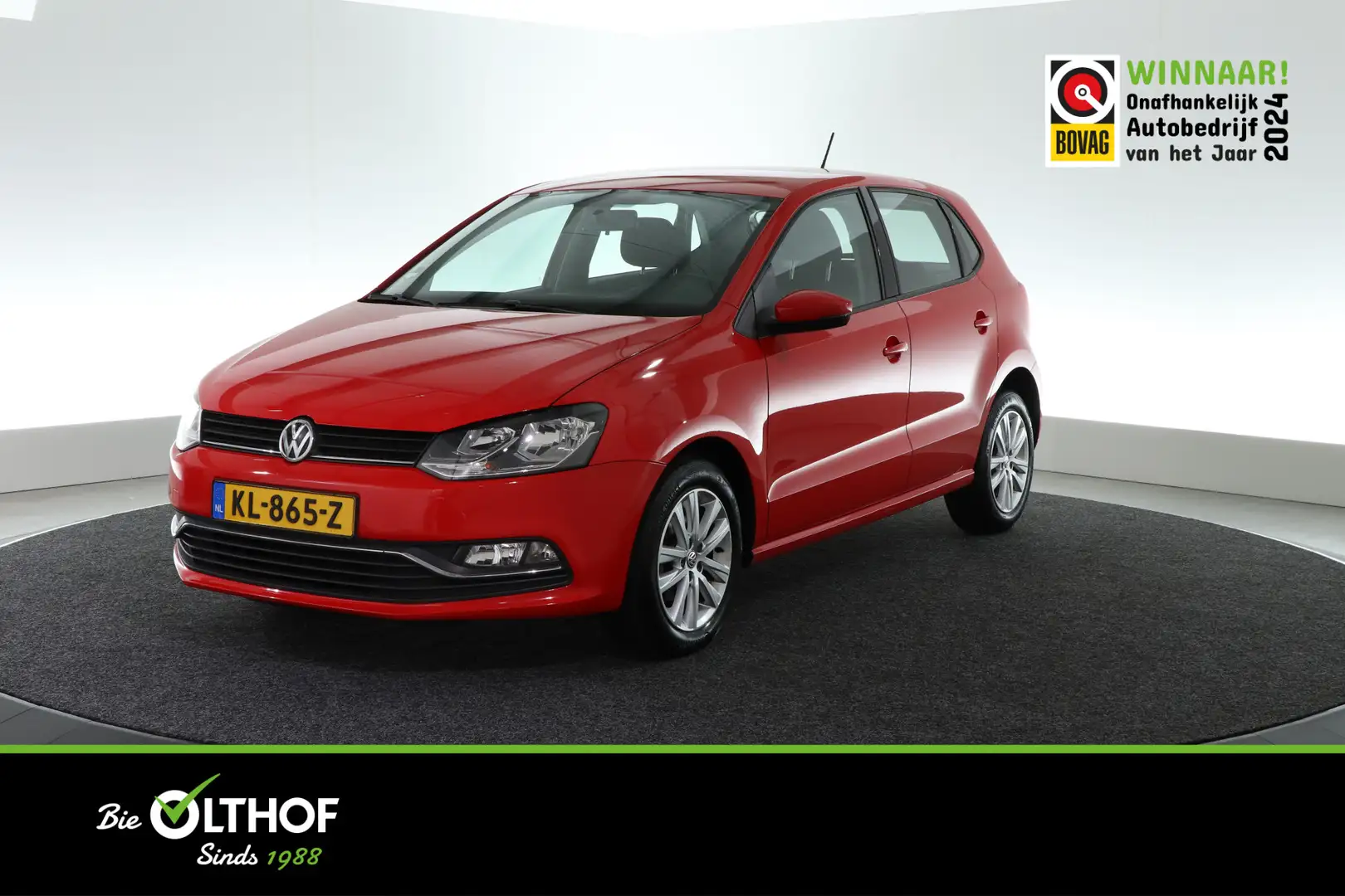 Volkswagen Polo 1.2 TSI Comfortline Connected Series | AUTOMAAT | Rosso - 1