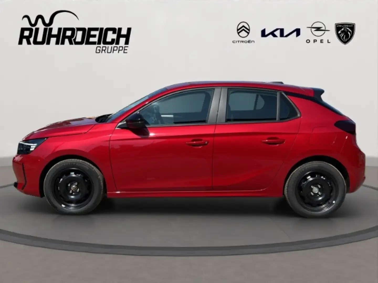 Opel Corsa F Edition 1.2 Turbo LED CarPlay DAB SHZ LHZ PDC Ap Rosso - 2