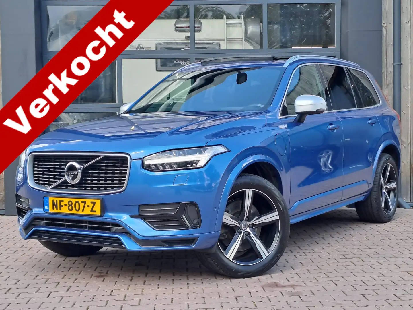 Volvo XC90 2.0 T8 Twin Engine AWD R-Design | Pano | Leder | A Albastru - 1