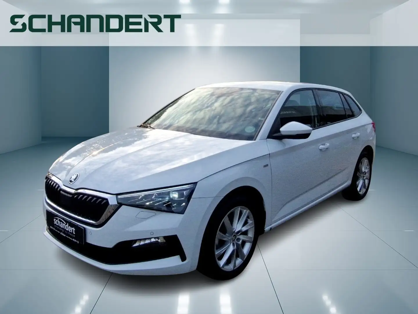 Skoda Scala 1.0 TSI Tour LED Sitzhzg Klimaautomatik PDC Weiß - 1