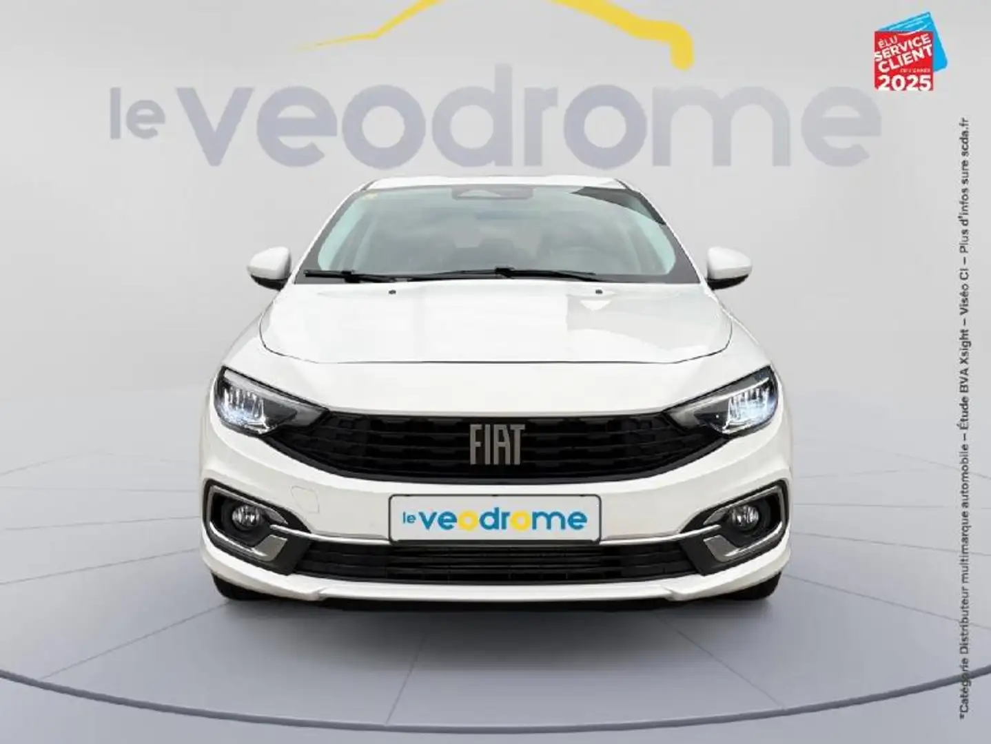 Fiat Tipo 1.6 MultiJet 130ch City Camera Blanc - 2