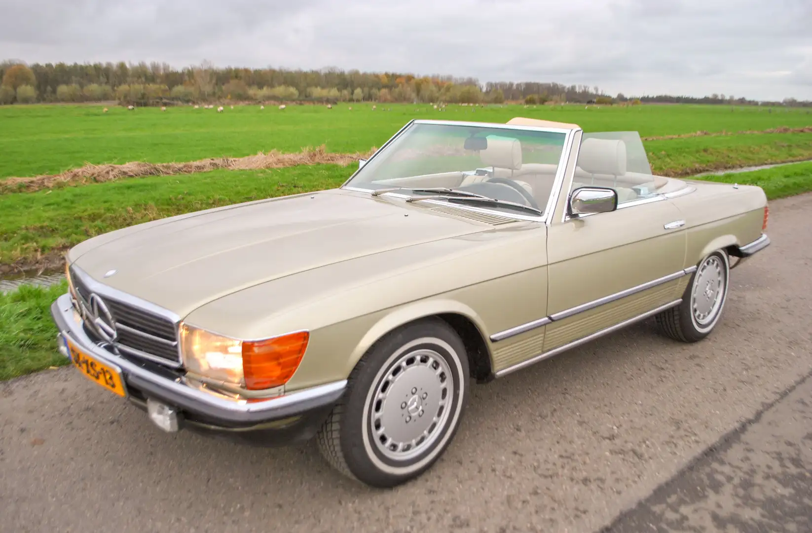 Mercedes-Benz 380 SL R107 V8 Automaat Volledige Historie Verde - 2