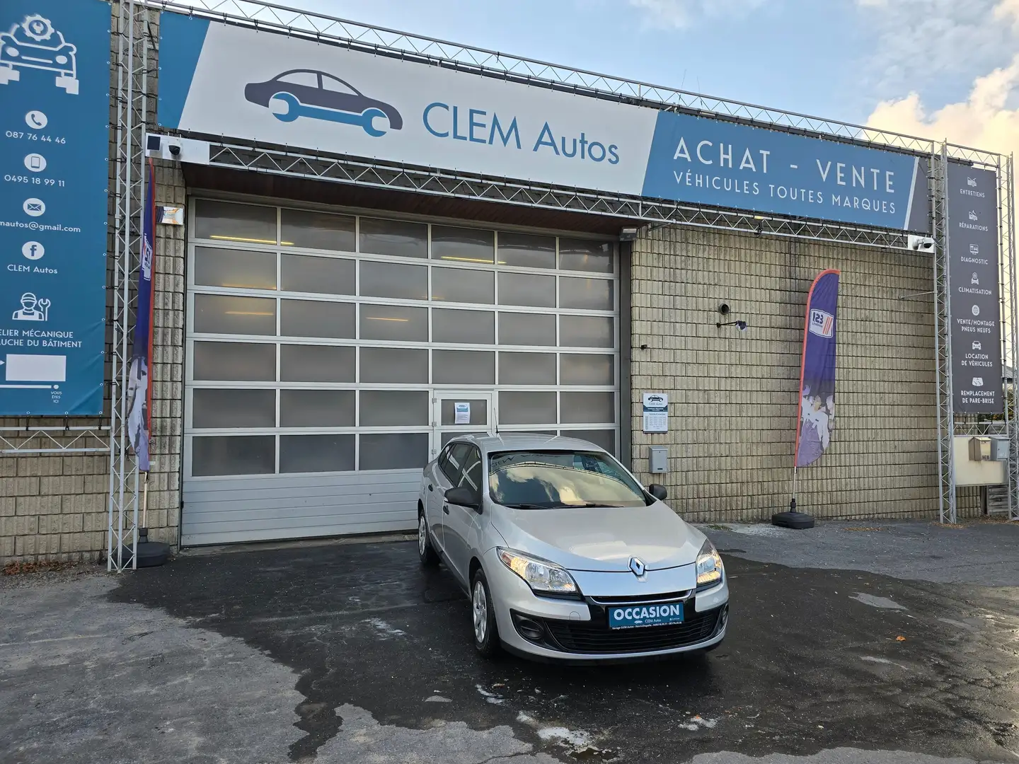 Renault Megane Mégane SW 1.5 dCi ETAT NEUF SEULEMENT 12 000km Argent - 1