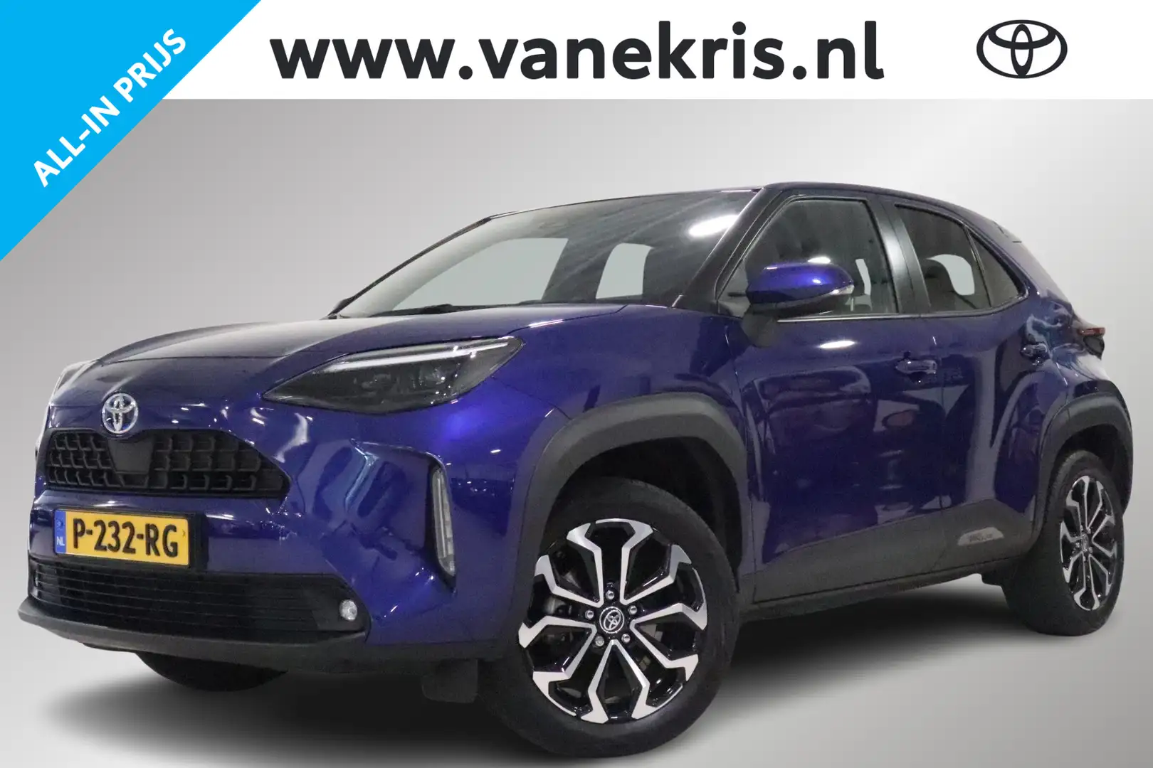Toyota Yaris Cross 1.5 Hybrid First Edition, Parkeersensoren achter, Blauw - 1
