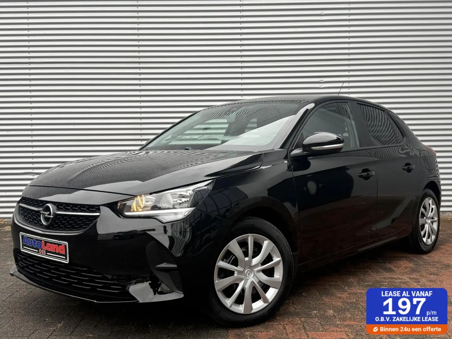 Opel Corsa 1.2 Edition Carplay Led Cruise 46458 Km 5 Drs 2020 Zwart - 1