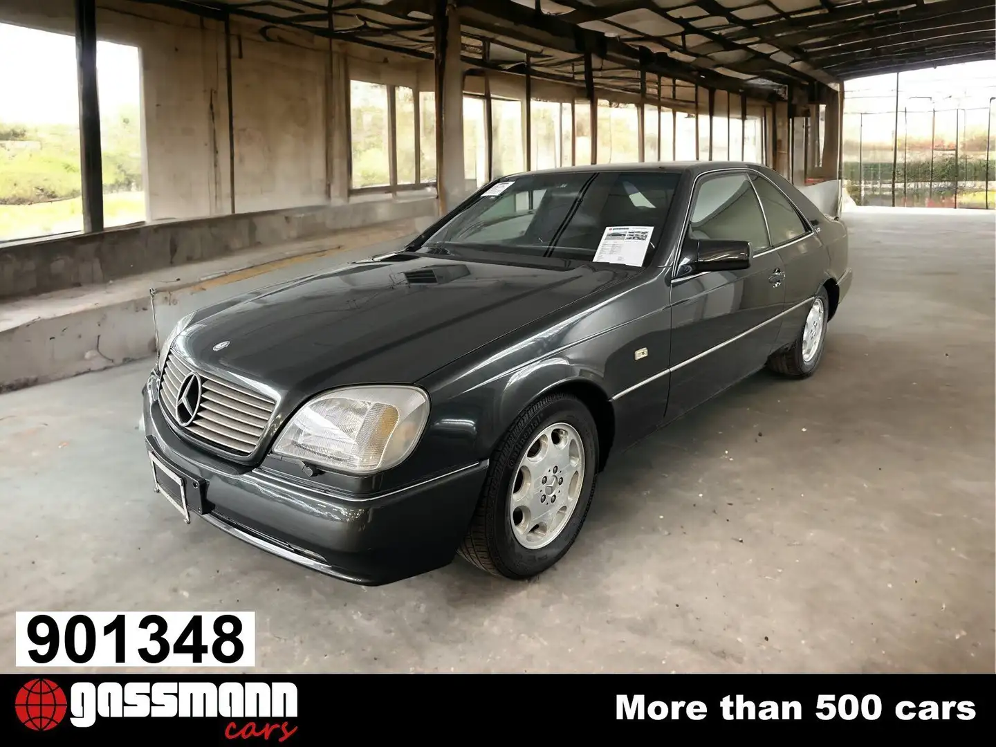 Mercedes-Benz S 600 Coupe / CL 600 Coupe / 600 SEC C140 Siyah - 1