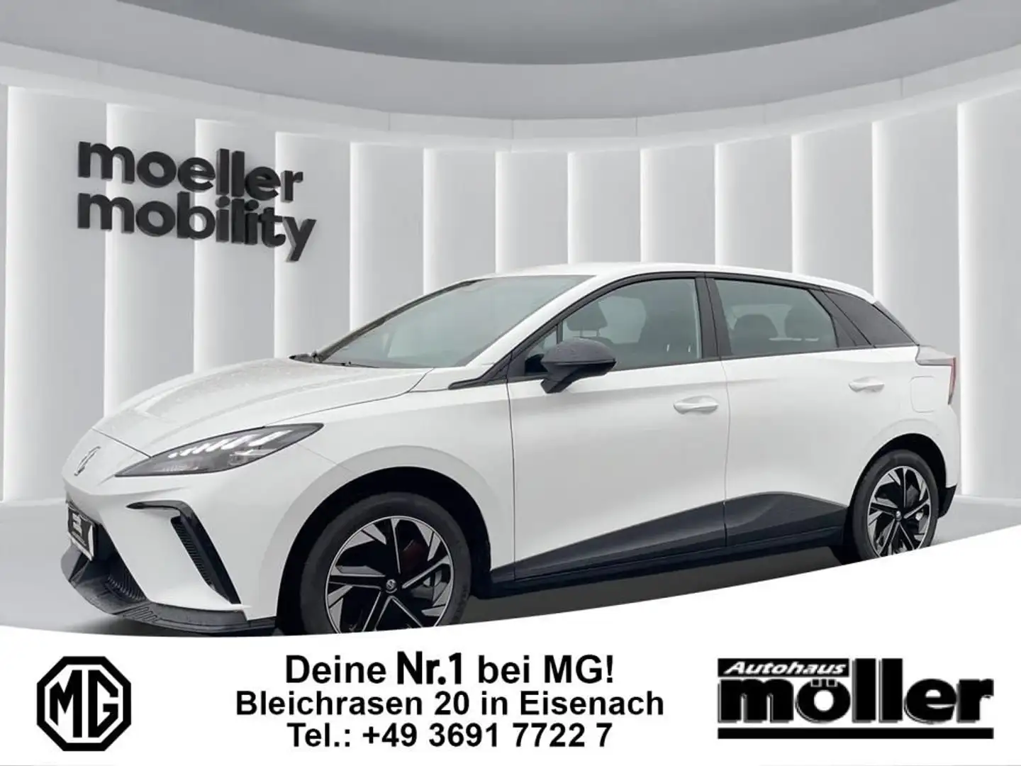 MG MG4 4 Electric Std.MY23 125 kW (170 PS), Aut... Blanc - 1