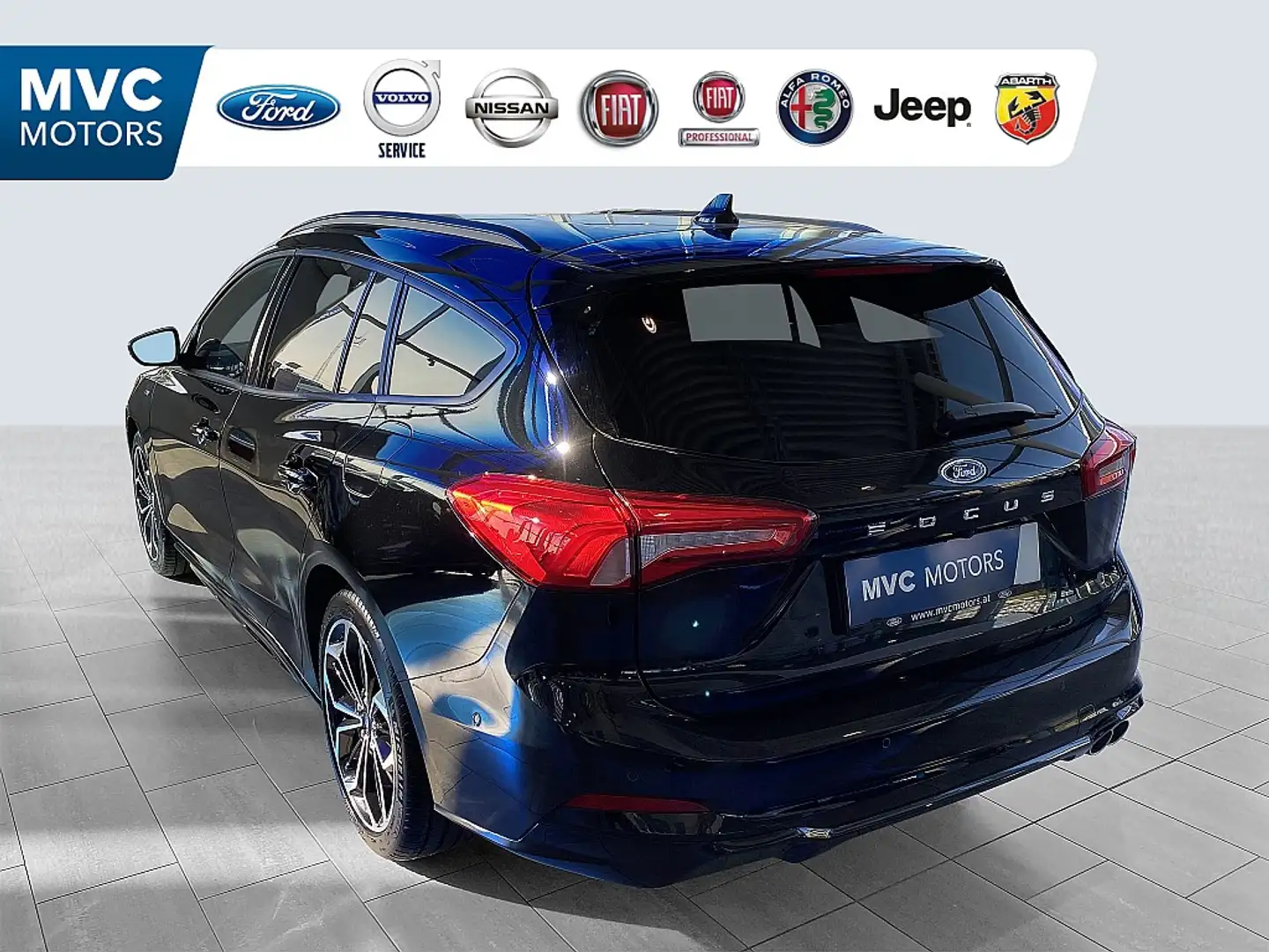 Ford Focus Traveller 1,0 EcoBoost ST-Line Aut. Zwart - 2