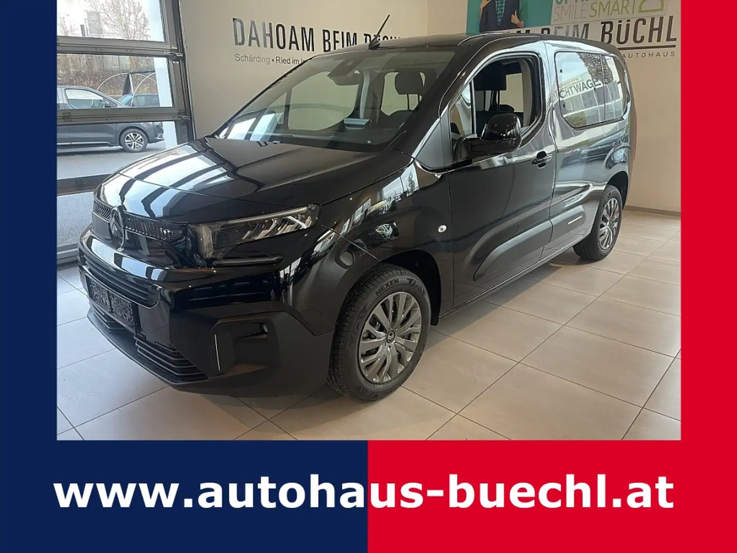 Citroen Berlingo BlueHDi 100 S&S Plus M Schwarz - 1