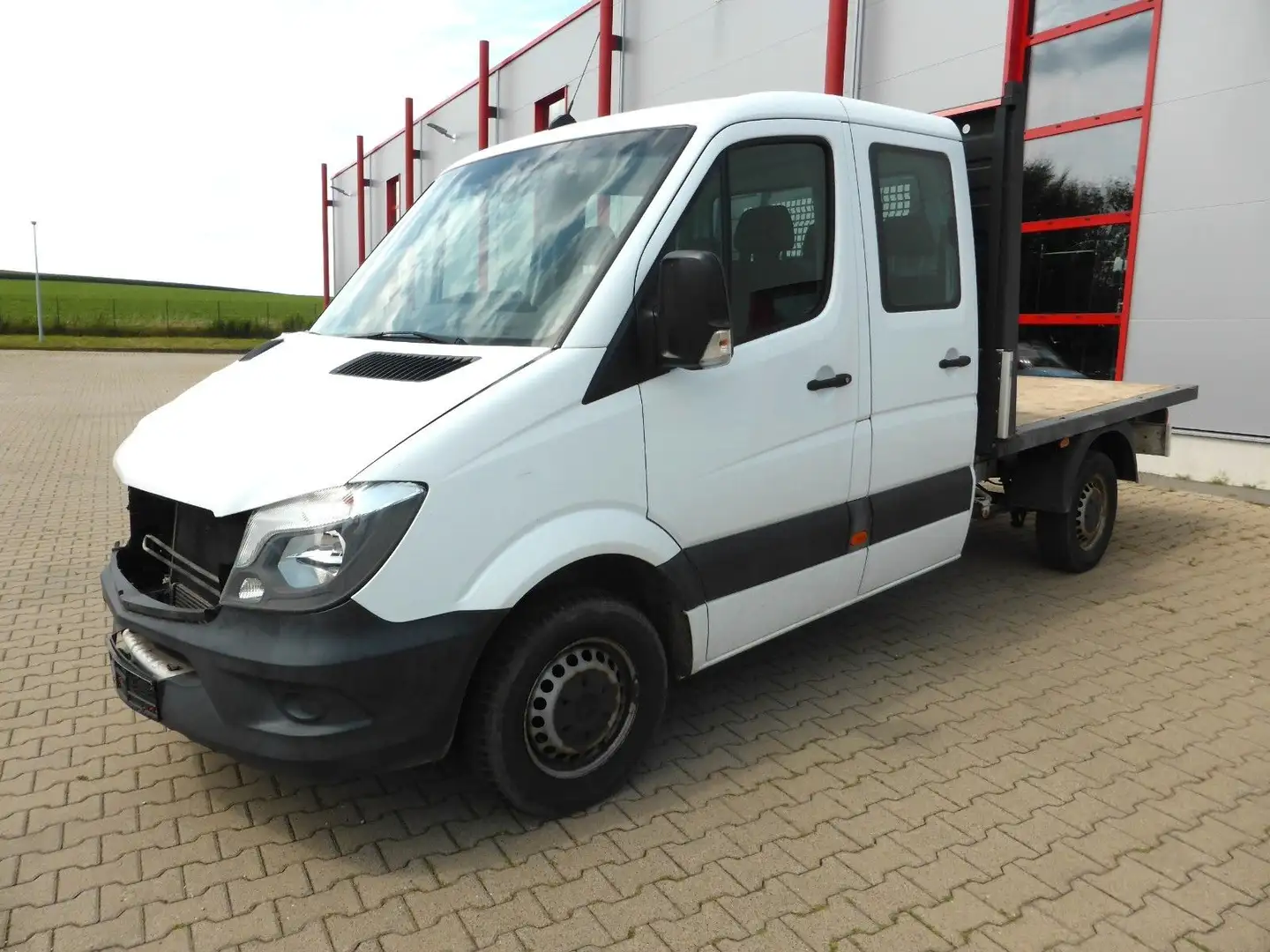 Mercedes-Benz Sprinter 316 CDI Pritsche/Doka 6-Sitzer Weiß - 1