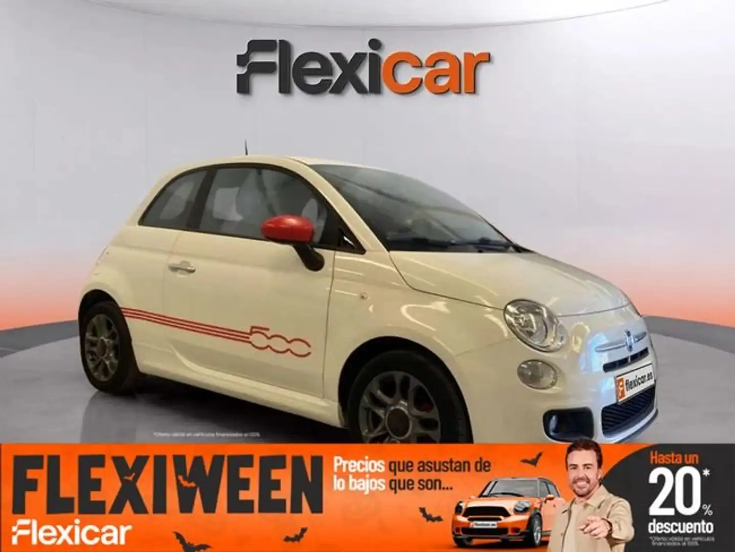 Fiat 500 1.2 Pop Blanco - 1