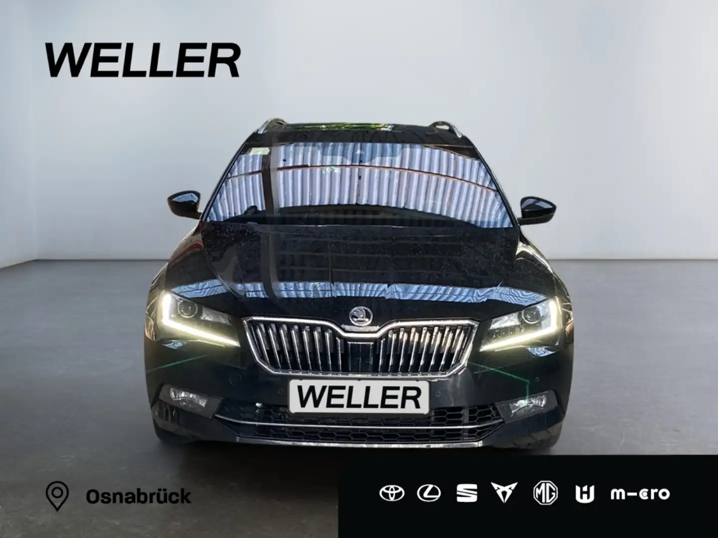 Skoda Superb Combi 2.0 TSI 4x4 DSG L&K*Pano*Leder*Kamera* Noir - 2
