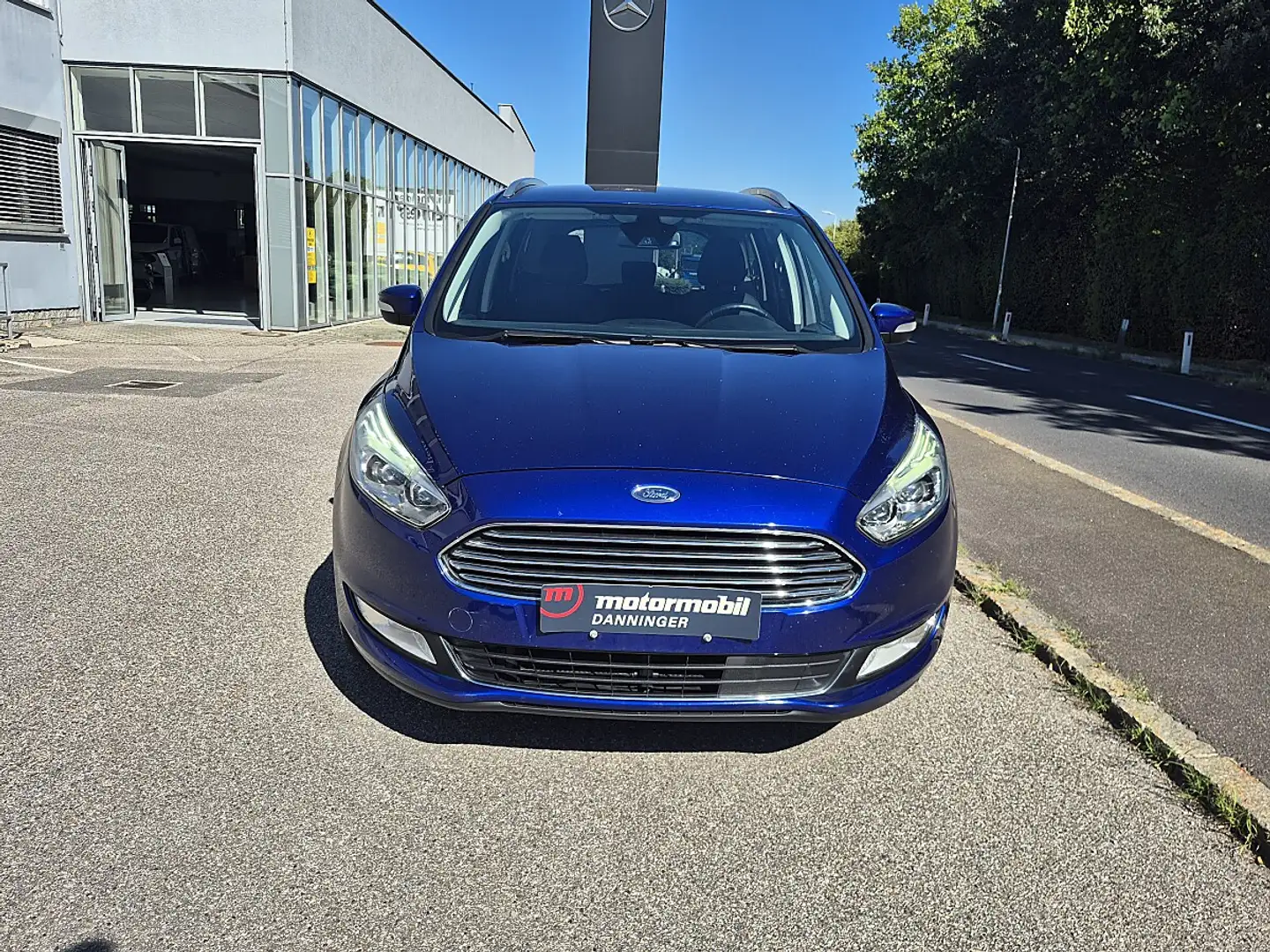 Ford Galaxy 2,0 TDCi Titanium Start/Stop-System Powershift Blau - 1