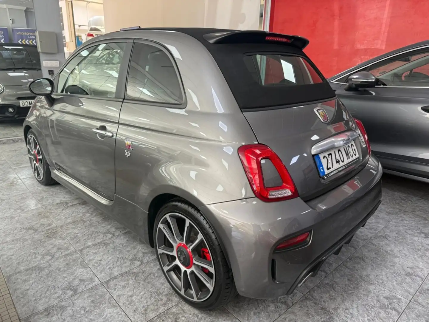 Abarth 595C 1.4T JET TURISMO AUT. 121KW Gris - 2