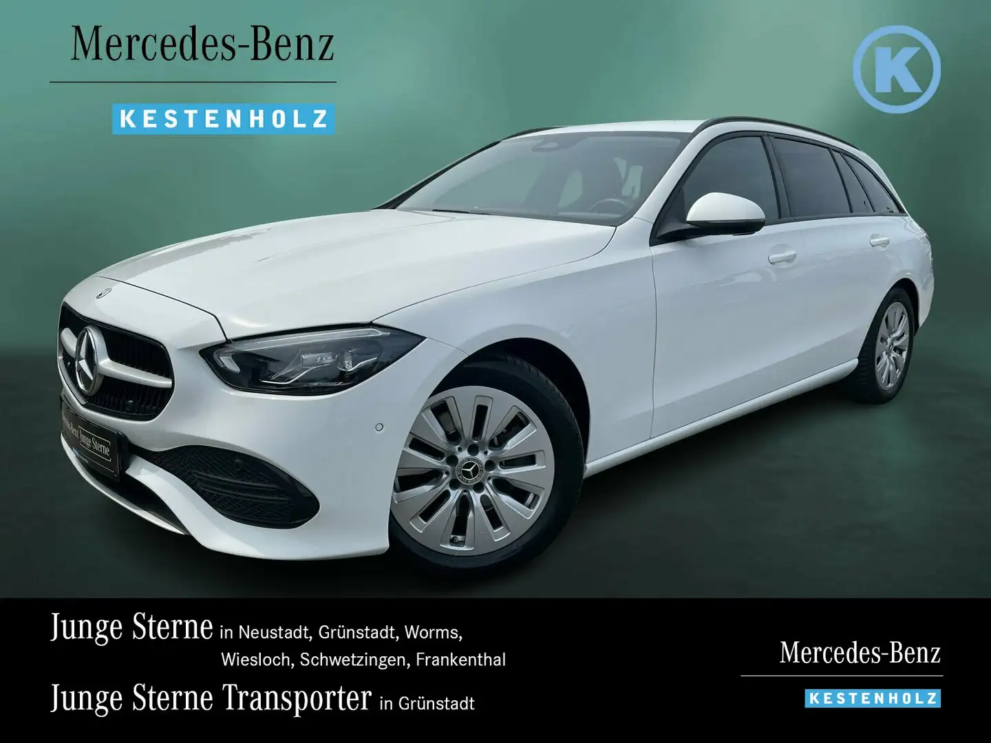 Mercedes-Benz C 200 C 200 d T NAVI+KAMERA+EASYP.+LED+SHZ+SPUR/BREMS Weiß - 1