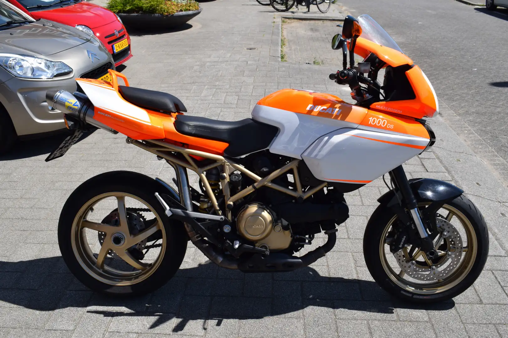 Ducati Multistrada 1000 DS MULTILEGGERA UNIEKE UITV. LEOVINCI SBK NL MOTOR Piros - 1