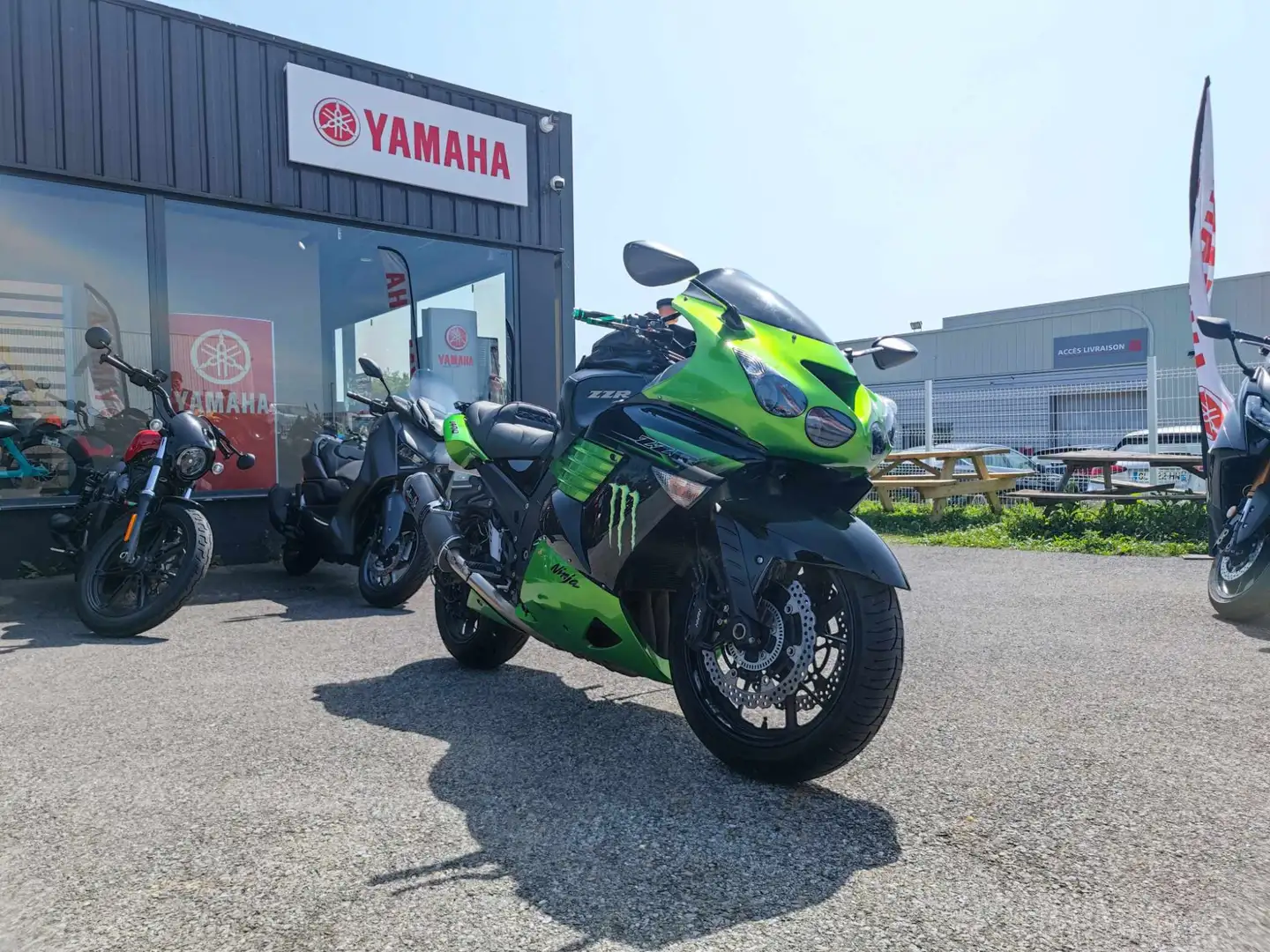 Kawasaki ZZR 1400 Grün - 1