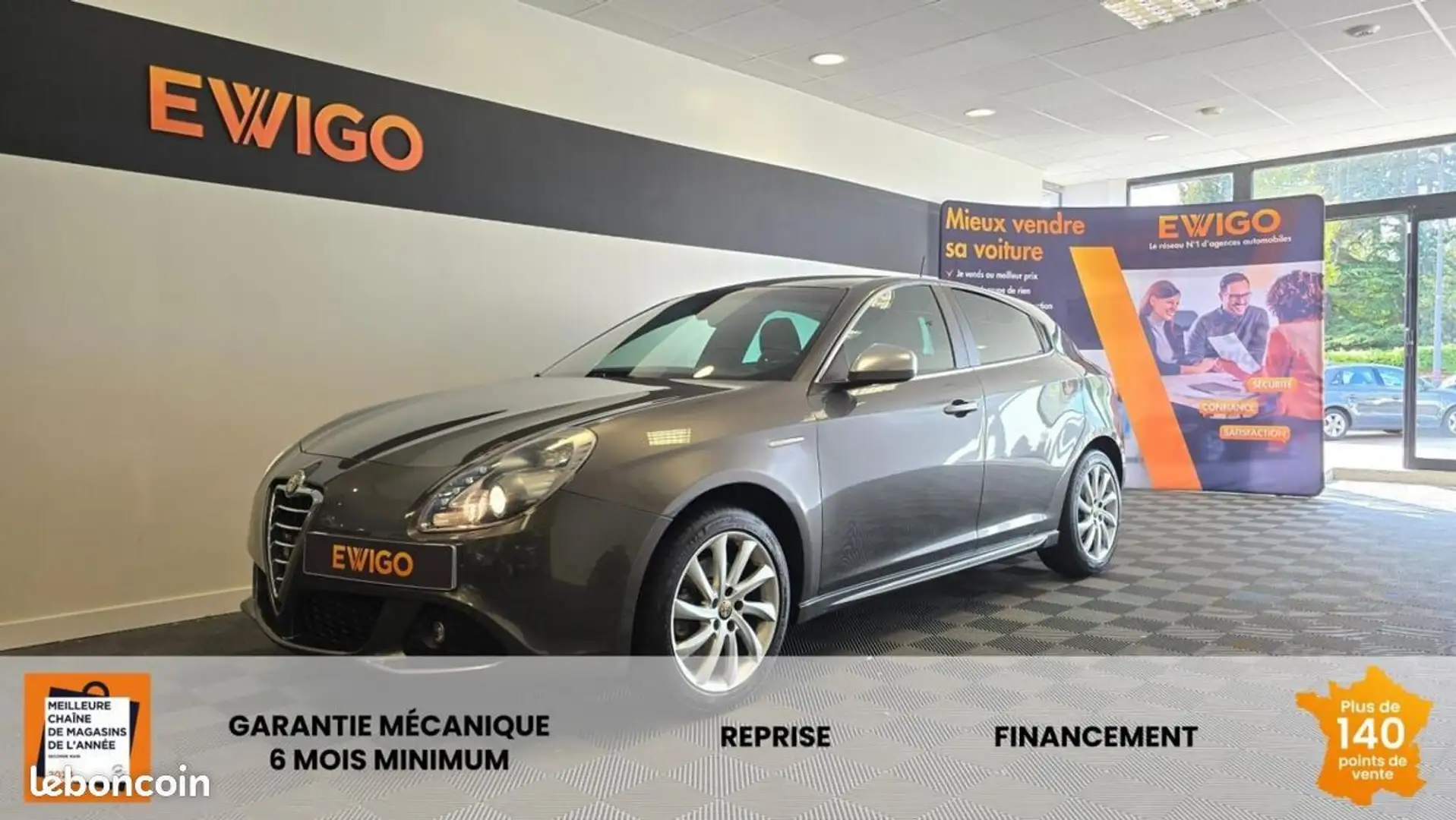 Alfa Romeo Giulietta 1.4 MULTIAIR 170ch DISTINCTIVE START-STOP Gris - 1