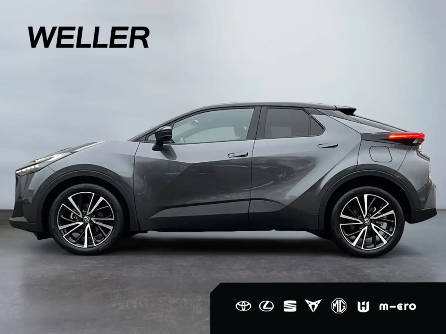 Toyota C-HR Plug-in-Hybrid Lounge sauber fahren stark aussehen Grau - 2