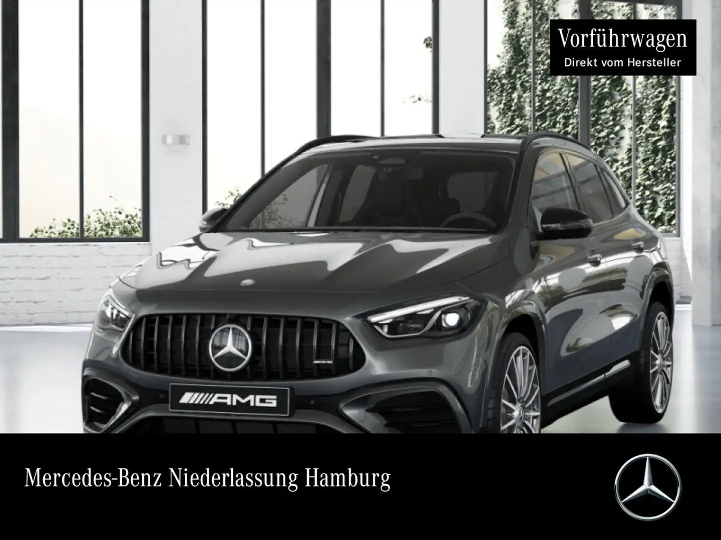 Mercedes-Benz GLA 35 AMG GLA 35 4M AMG+PANO+360°+AHK+MULTIBEAM+BURMESTER Grau - 1